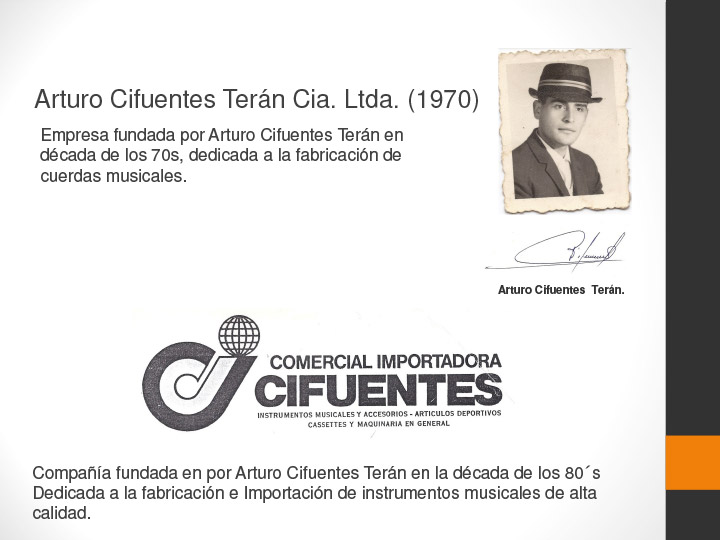 Historia Cifuentes Strings Slide 2